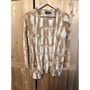 Piazza Sempione Cashmere And Silk Cardigan And T Shirt Set Size L Hand Dyed